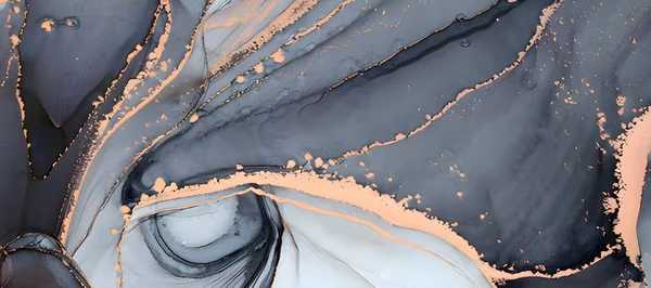 Ein Lebendiger Hintergrund Mit Marmorstruktur Grautönen — Stockfoto