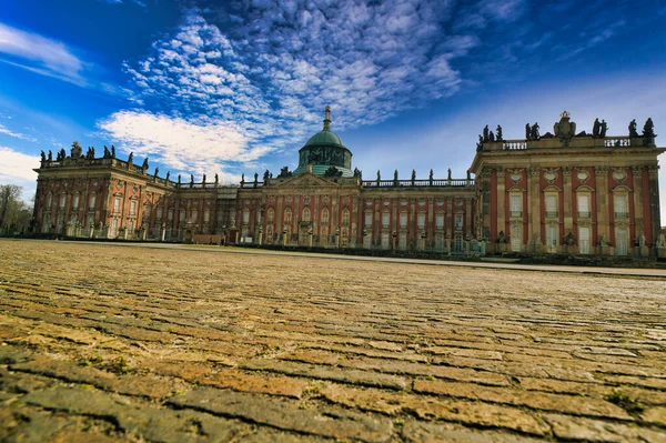 Primo Piano Edificio Nel Parco Sanssouci Potsdam — Foto Stock