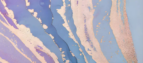 Uno Sfondo Vibrante Con Texture Marmo Tonalità Viola Blu — Foto Stock