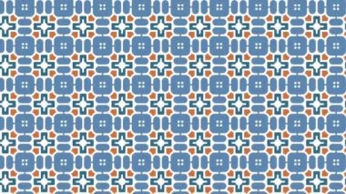 Güzel geometrik, pürüzsüz bir döngü deseni, hareket eden geometrik, zarif, sonsuz bir süs..