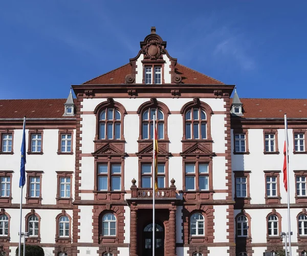 Vor Dem Gebäude Des Justizministeriums Der Kieler Innenstadt — Stockfoto