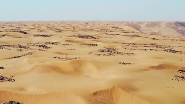 Sand Dunes Desert Saudi Arabia — Stock Video