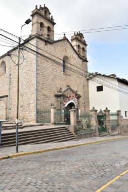 Cusco, Peru 'daki ünlü Santa Teresa Kilisesi.