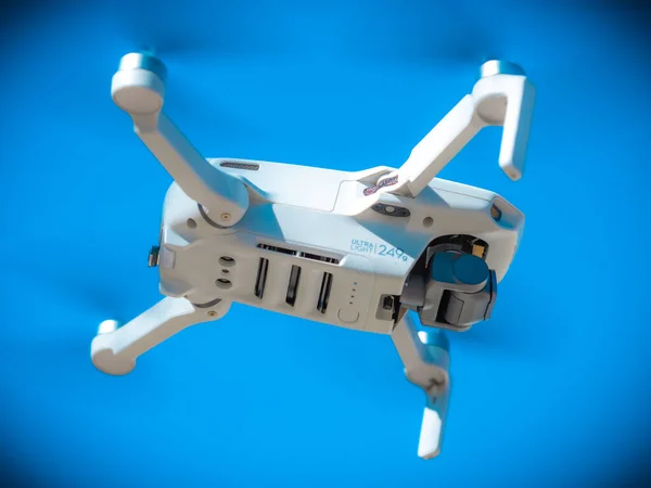 Dji Drone Mini Flying Mid Air — Stock Photo, Image