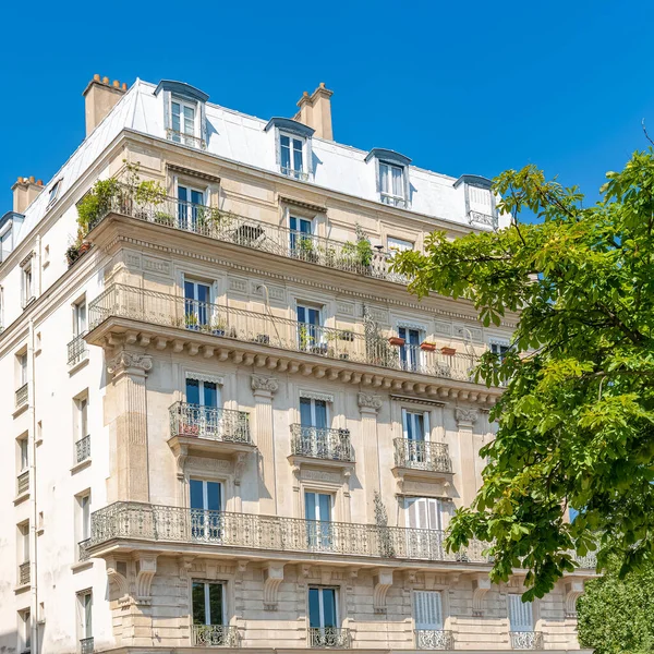 Paryż Piękne Budynki Miejsce Nation 11E Dzielnicy — Zdjęcie stockowe