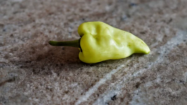 Closeup Shot Green Pepper — Stock Photo, Image