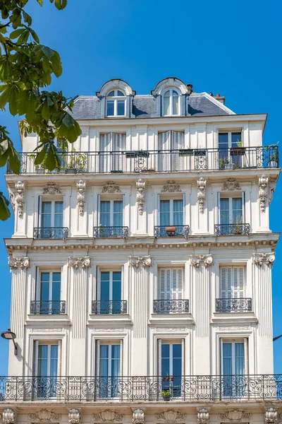 Paris Beautiful Buildings Place Nation 11E District — Stock Photo, Image