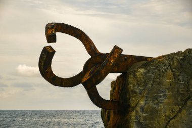 İspanya 'da Rüzgar Tarağı' nın güzel bir çekimi.