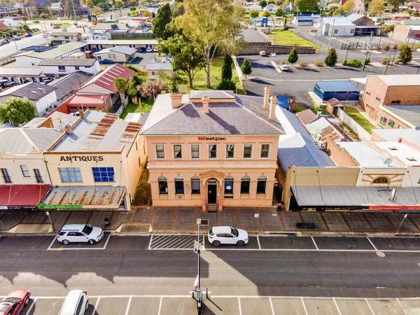 Aerial View Beautiful Old Buildings Glen Innes New South Wales — Stock Photo, Image