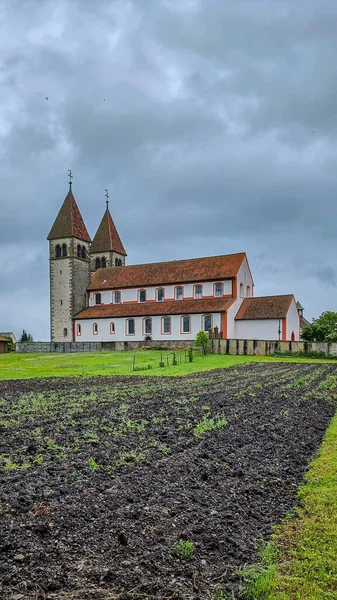 Eine Schöne Aufnahme Des Klosters Reichenau — Stockfoto