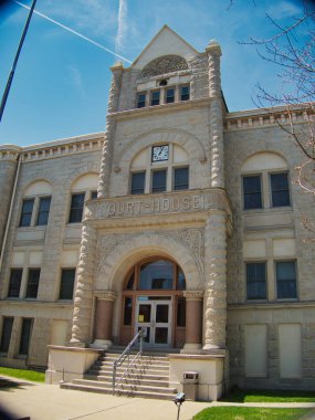 Carroll County Missouri Adliyesi 'nin Carrollton' daki görüntüsü.