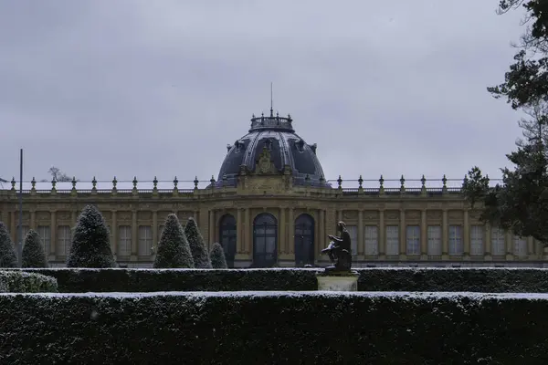 Zima Belgijskim Parku Tervuren — Zdjęcie stockowe