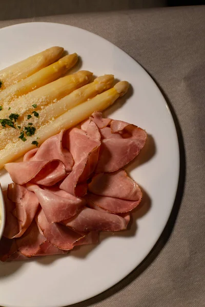 Primer Plano Carne Queso Plato — Foto de Stock