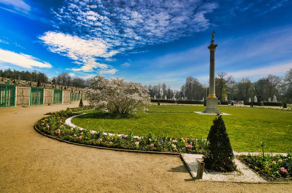 Zbliżenie Parku Sanssouci Poczdamie — Zdjęcie stockowe