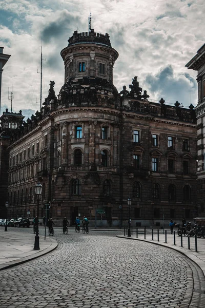 Foto Der Dresdner Altstadt Einem Trüben Launischen Tag — Stockfoto