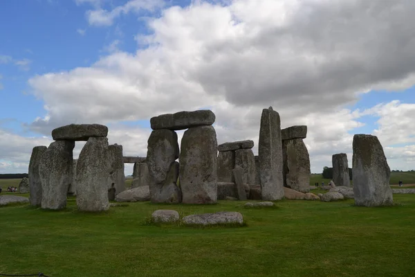 Plan Fascinant Repère Préhistorique Stonehenge — Photo