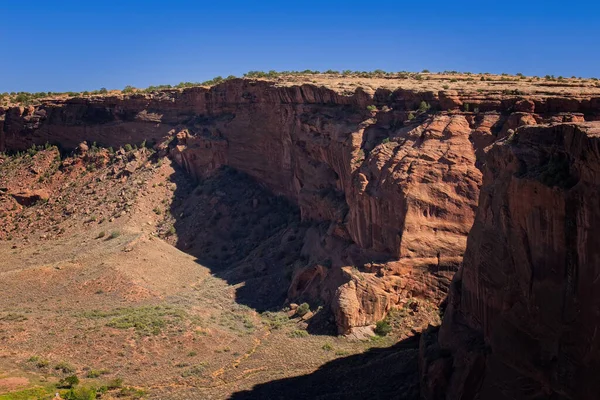 Vale Parede Penhasco Canyon Chelle Arizona — Fotografia de Stock