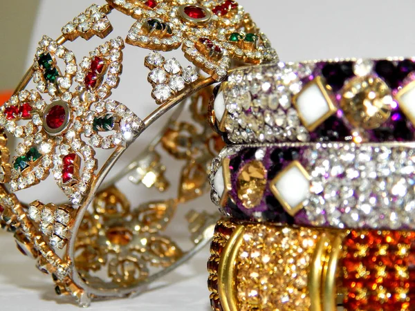 Detailní Záběr Luxusních Šperků — Stock fotografie