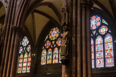 Freiburg Munster (katedral), Almanya ve Avrupa 'nın güzel iç kısımları.