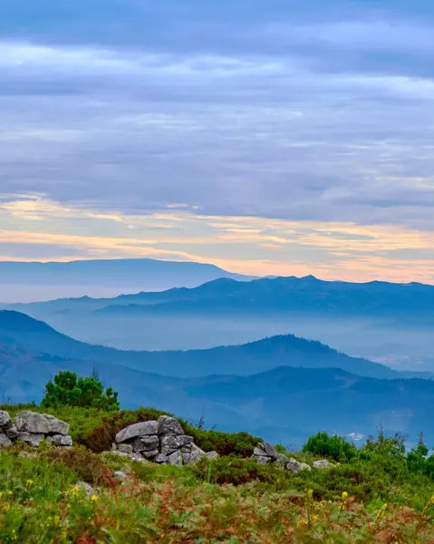 ポルトガル アルウカの山岳風景 — ストック写真