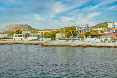  Agia Marina, Aegina Adası, Yunanistan - Yunan manzarası - deniz manzarası