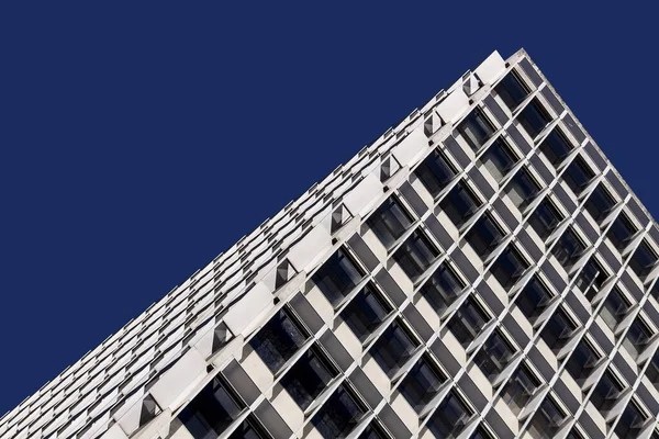 Ein Niedriger Winkel Eines Modernen Gebäudes Mit Blauem Himmel Caracas — Stockfoto