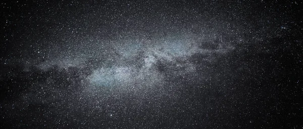 Malebný Pohled Galaxii Mléčné Dráhy Noční Obloze — Stock fotografie