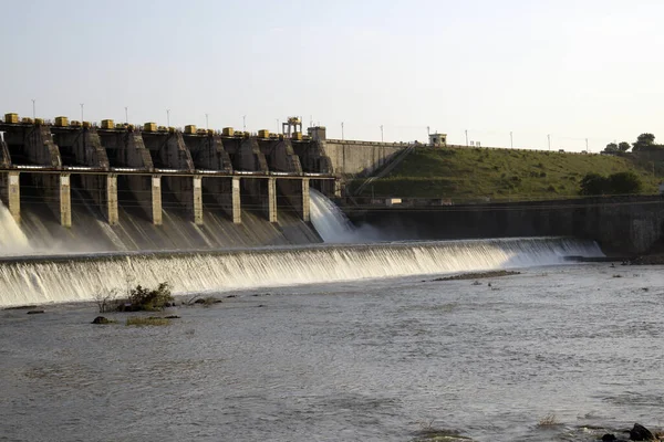 인프라 Jalgaon Maharasthra India Waghur River — 스톡 사진