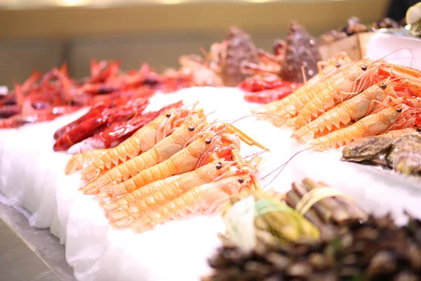 Closeup Shot Seafood Market — Stock Photo, Image