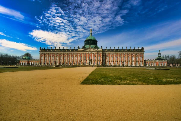 Primer Plano Edificio Parque Sanssouci Potsdam — Foto de Stock