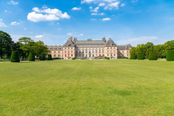 Paris Internationaler Studentencampus Schönes Gebäude Mit Park — Stockfoto