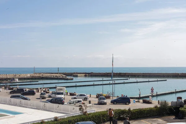 Ein Blick Auf Den Hafen Bei Tag — Stockfoto