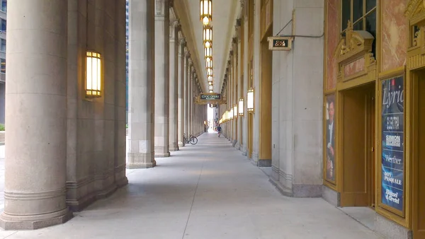 Architektura Przed Budynkiem Opery Chicago Iii Usa 2012 — Zdjęcie stockowe