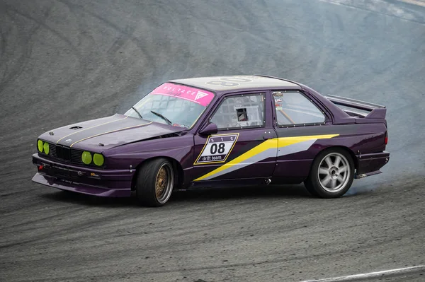 Competencia E30 Preparada Para Deriva Pista —  Fotos de Stock