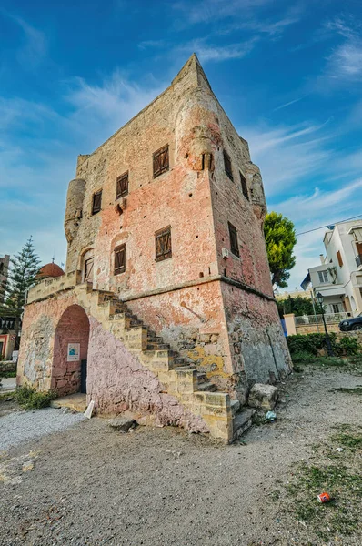 Die Festung Markelos Auf Der Griechischen Insel Ägina — Stockfoto