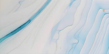 Mavi gölgeli mavi mermer desenli lüks bir fon.