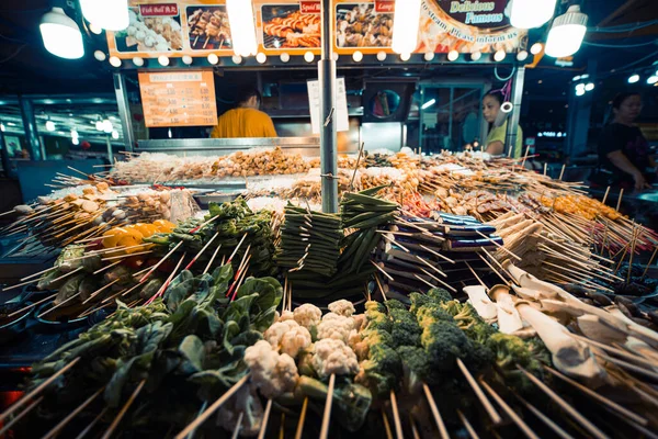 Viel Gemüse Auf Einem Markt Kuala Lumpur Malaysia — Stockfoto
