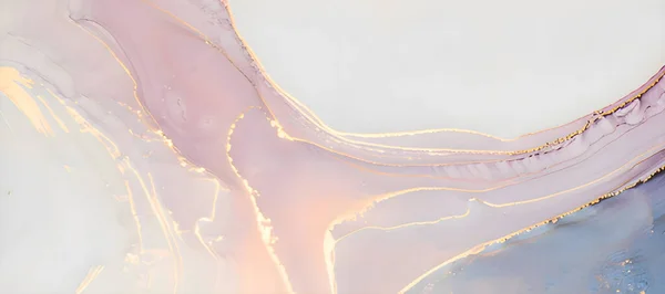 Eine Nahaufnahme Marmor Textur Hintergrund Mit Goldenen Details — Stockfoto