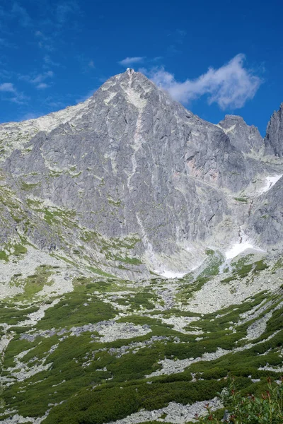 Μια Μαγευτική Θέα Ενός Όμορφου Ορεινού Τοπίου Στη Σλοβακία — Φωτογραφία Αρχείου
