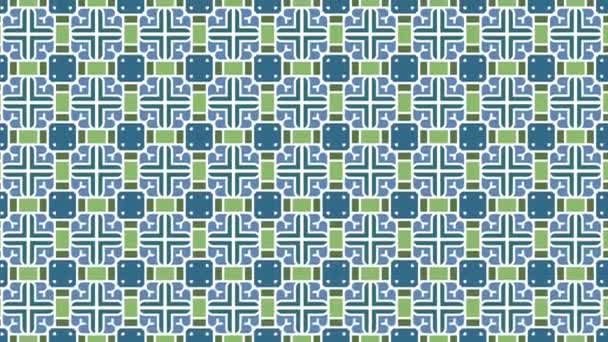 Retro Seamless Pattern Loop Animation Endless Video Background Vertical Repeating — Stock Video