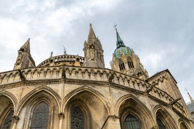 Bayeux, Normandiya, tarihi merkezdeki katedral