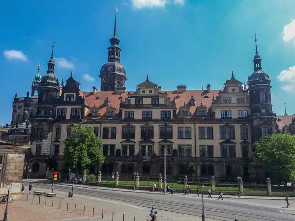 Чудовий Постріл Дрезденського Замку — стокове фото