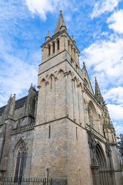 Vannes Schöne Stadt Der Bretagne Die Kathedrale — Stockfoto