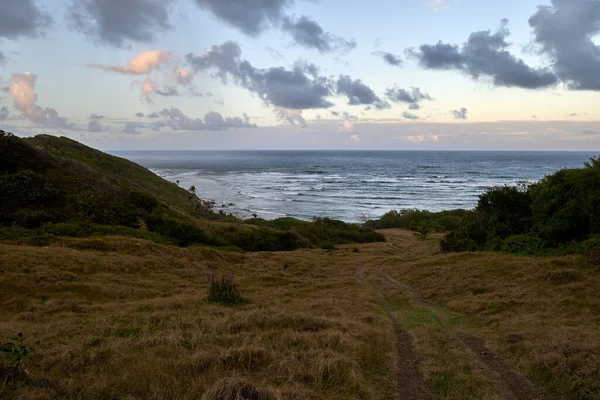 Closeup Coastal Landscape Sunrise — Stock Photo, Image