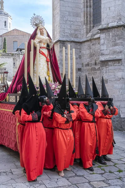 Processione Della Beata Vergine Maria Della Carità Giovedì Santo Copertina — Foto Stock