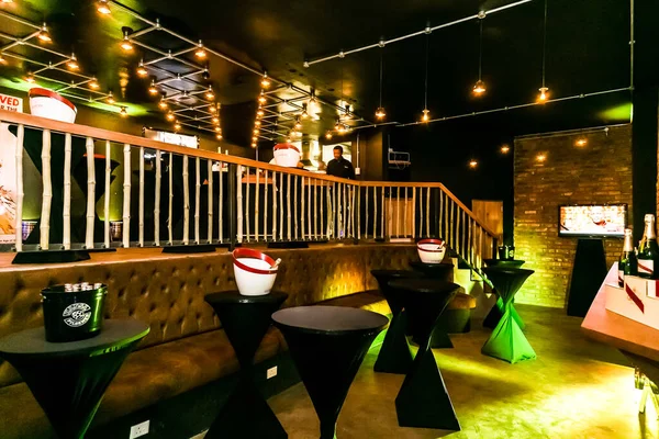 Décor Intérieur Petit Bar Restaurant Johannesburg — Photo