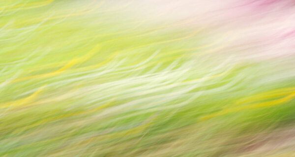 Мягкий размытый розовый и зеленый фон, весенний и летний сезон, пастельные цвета, размытая абстрактная текстура, поздравительная открытка