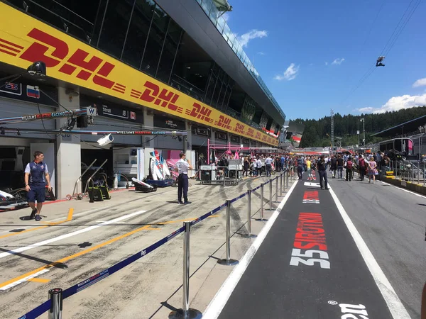 Formuła Wyścig Austria 2018 — Zdjęcie stockowe