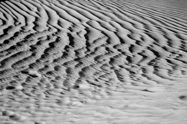 Grayscale Shot Desert Sand Texture Death Valley Usa — Stock fotografie