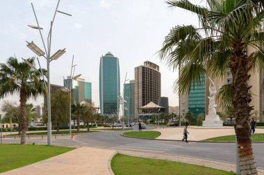 Kürdistan bölgesinin başkenti Irak 'ın Erbil kentindeki modern İmparatorluk Şehri